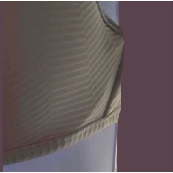 Shade & Shore Cream Ribbed Bikini Top Size 34D - Picture 3 of 6